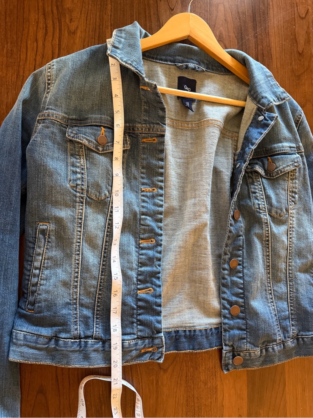 Gap 1969 Medium Wash Denim Jacket Size Medium - Picture 9 of 11
